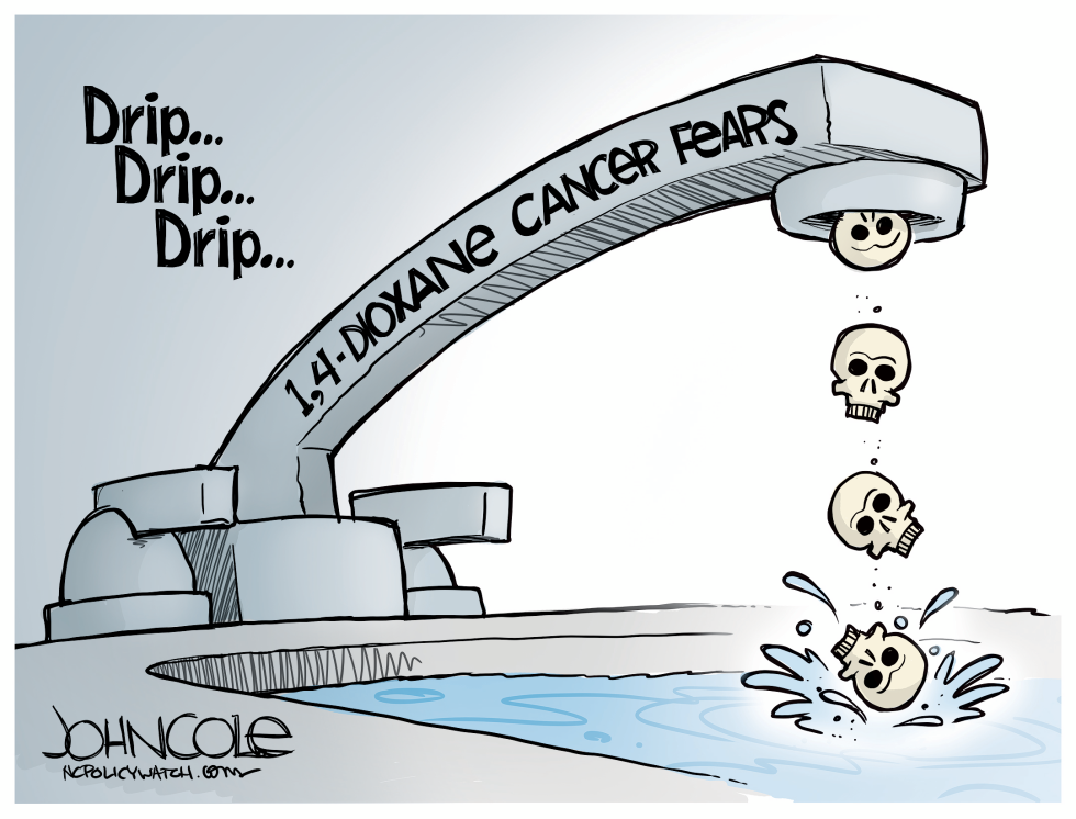 Water safety and 1,4-dioxane