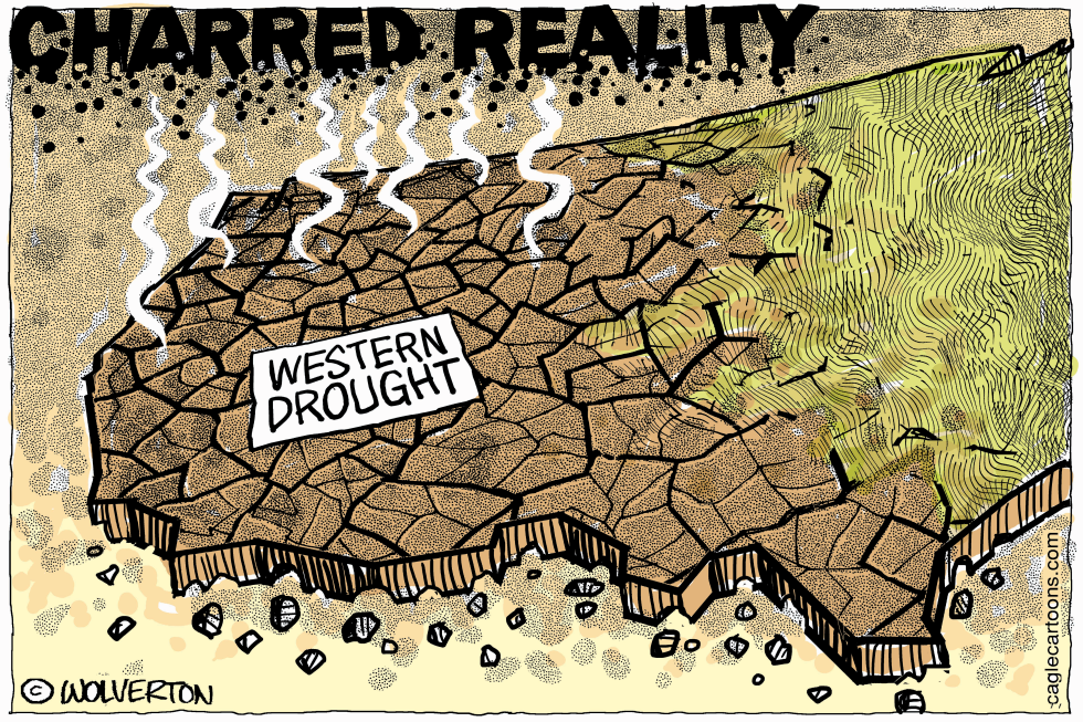 Charred Reality of the Western Drought