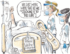 REFUSING THE VACCINE by John Darkow