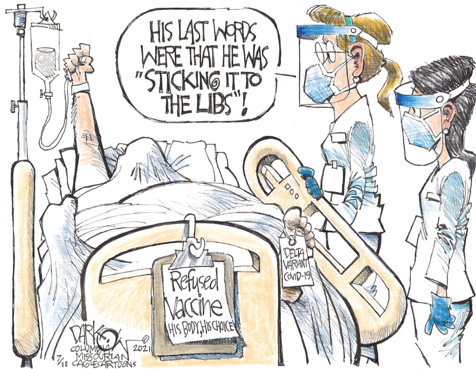 Refusing the vaccine