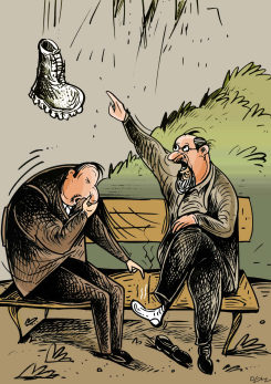 SHOE DROP by Oguz Gurel