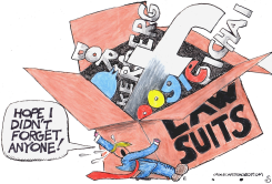 TRUMP LAWSUITS by Randall Enos