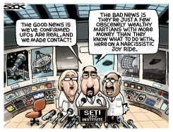 SPACE BILLIONAIRES by Steve Sack