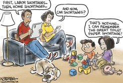 HOUSING, LABOR AND CAR SHORTAGES by Jeff Koterba