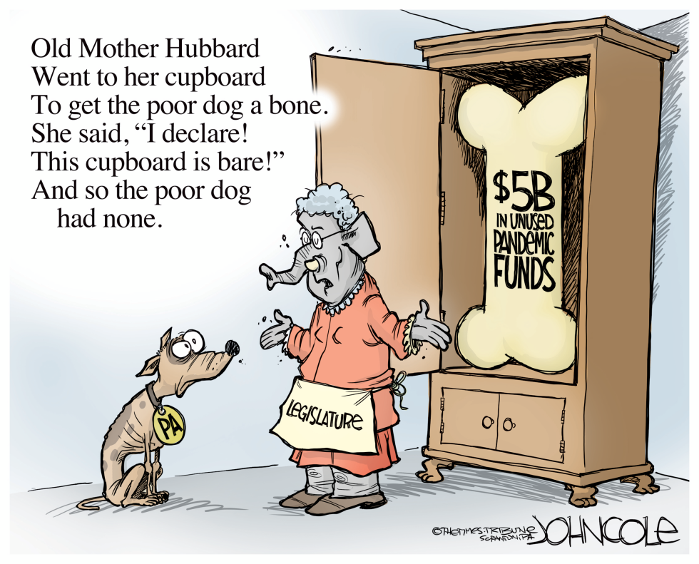 LOCAL PA - Mother Hubbard's poor dog