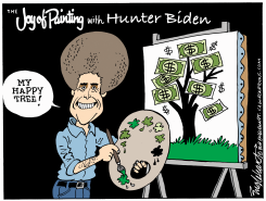 HUNTER BIDEN THE ARTIST by Bob Englehart