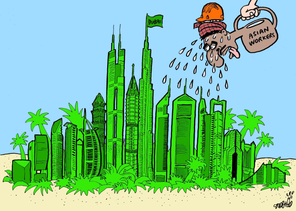 Watering the Desert with tears and sweat