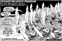 AFGHAN RELIGIOUS FREEDOM by Monte Wolverton