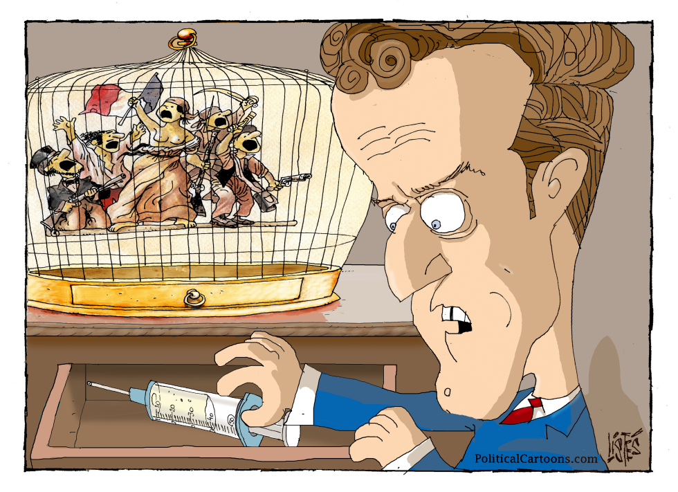 Macron goes into Vaccination