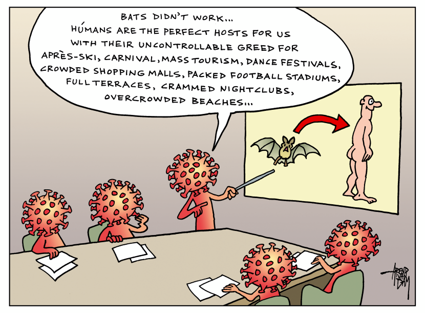 Human perfect virus host