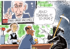 FOXY COVID by Pat Bagley