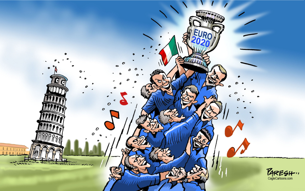 Italy wins Euro 2020