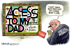 HUNTER BIDEN PAINTINGS by Rick McKee