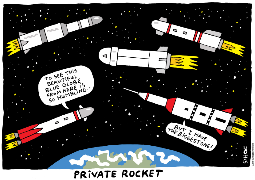 billionaire space race