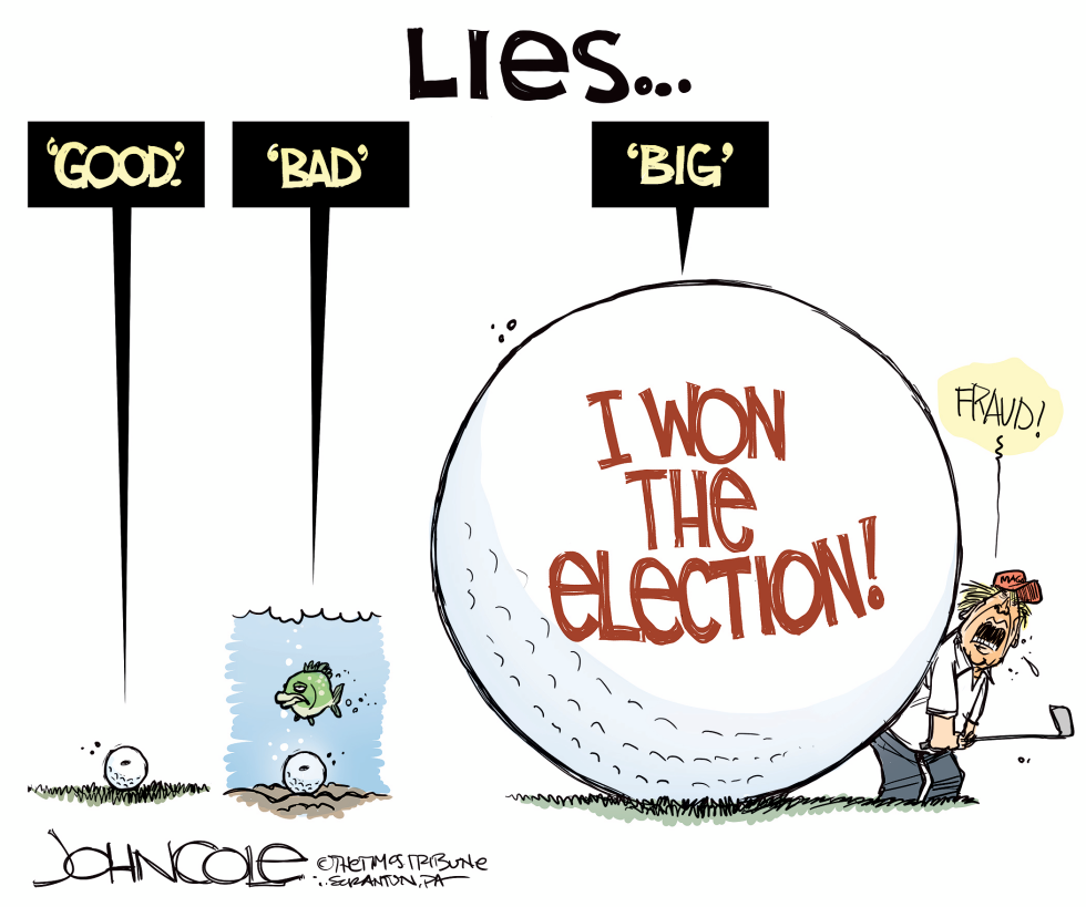 Good, bad and big lies
