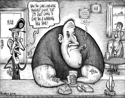 SMOKING BAN by Brian Adcock