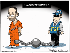 NASSAR AND THE FBI by Bob Englehart