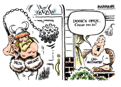 COVID AND THE UNVACCINATED by Jimmy Margulies
