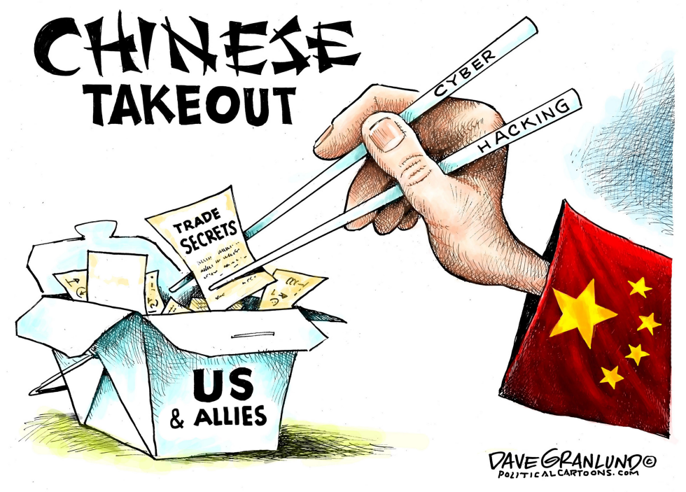 China hacks US and Allies