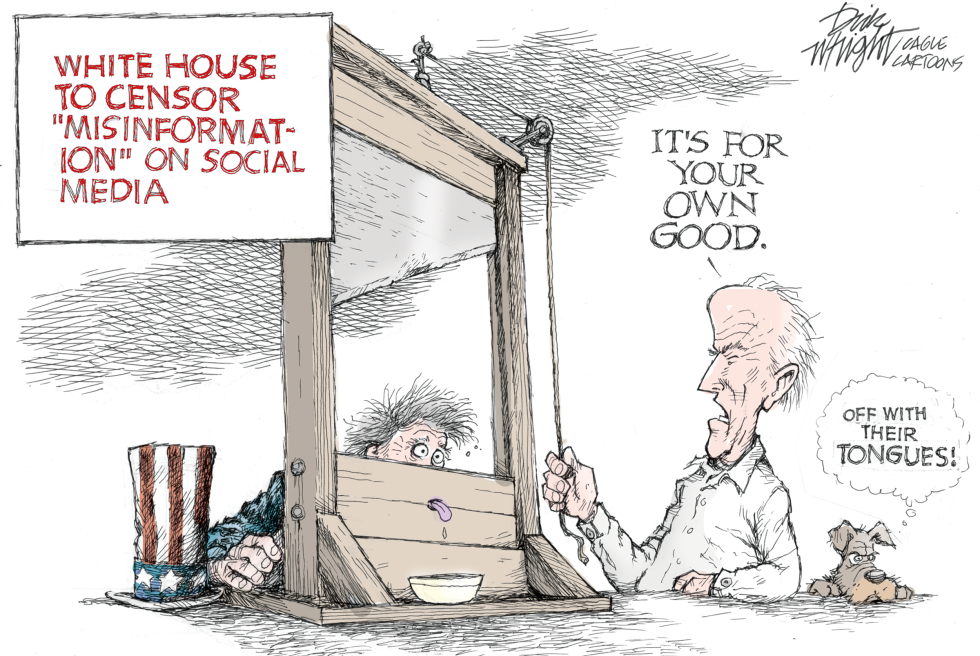 Biden Speech Guillotine