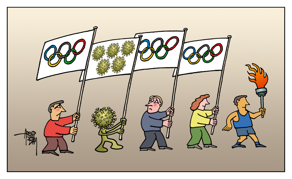 Olympic Flags Parade