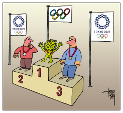VIRUS WINNING GOLD by Arend van Dam
