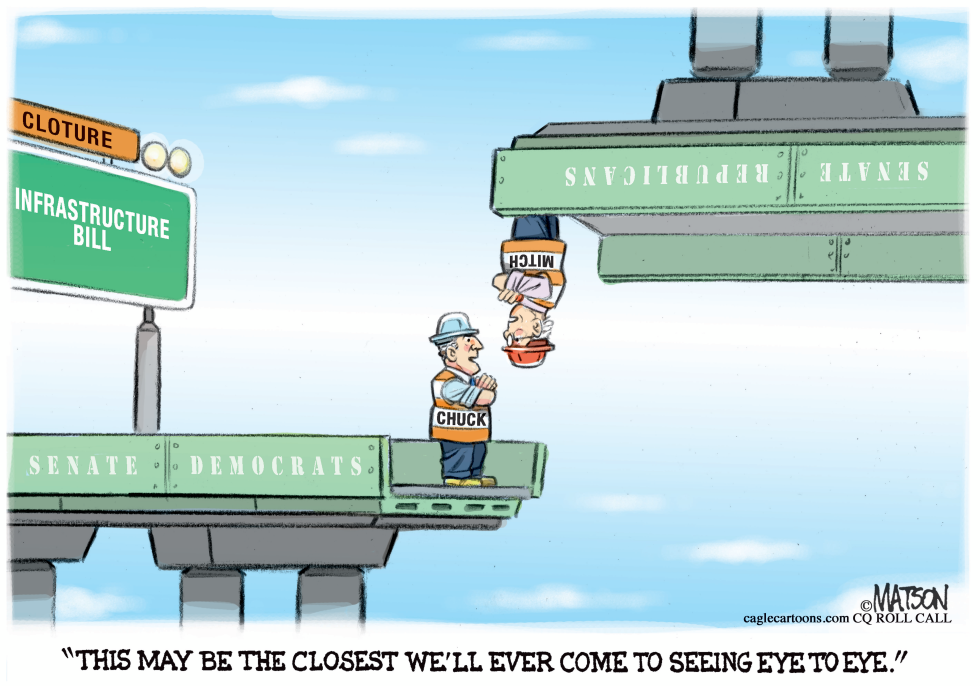 Senators See Eye To Eye on Infrastructure Bill