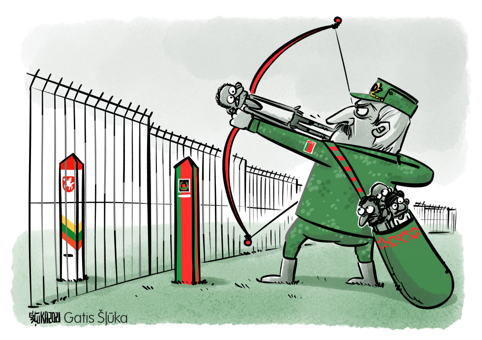 Lukashenko and EU border