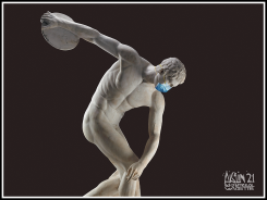 TOKYO OLYMPICS by Terry Mosher