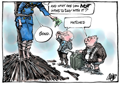 ENDLESS FUNDING FOR ENEMY STATES by Jos Collignon