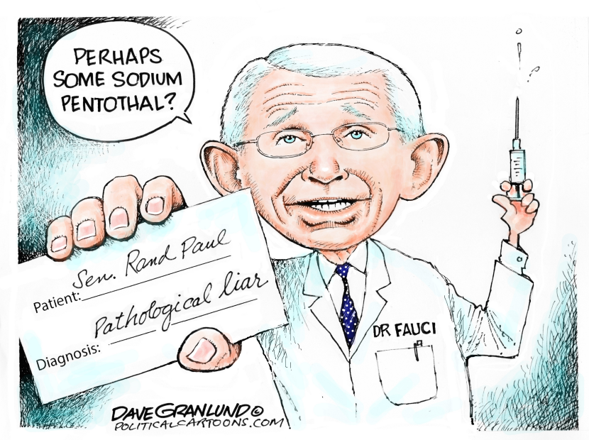 Dr Fauci vs Rand Paul