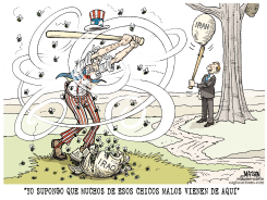 NIDO DE ABEJORROS DE IRAQ /  by R.J. Matson