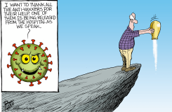 THANKS TO THE ANTI-VAXXERS by Bruce Plante