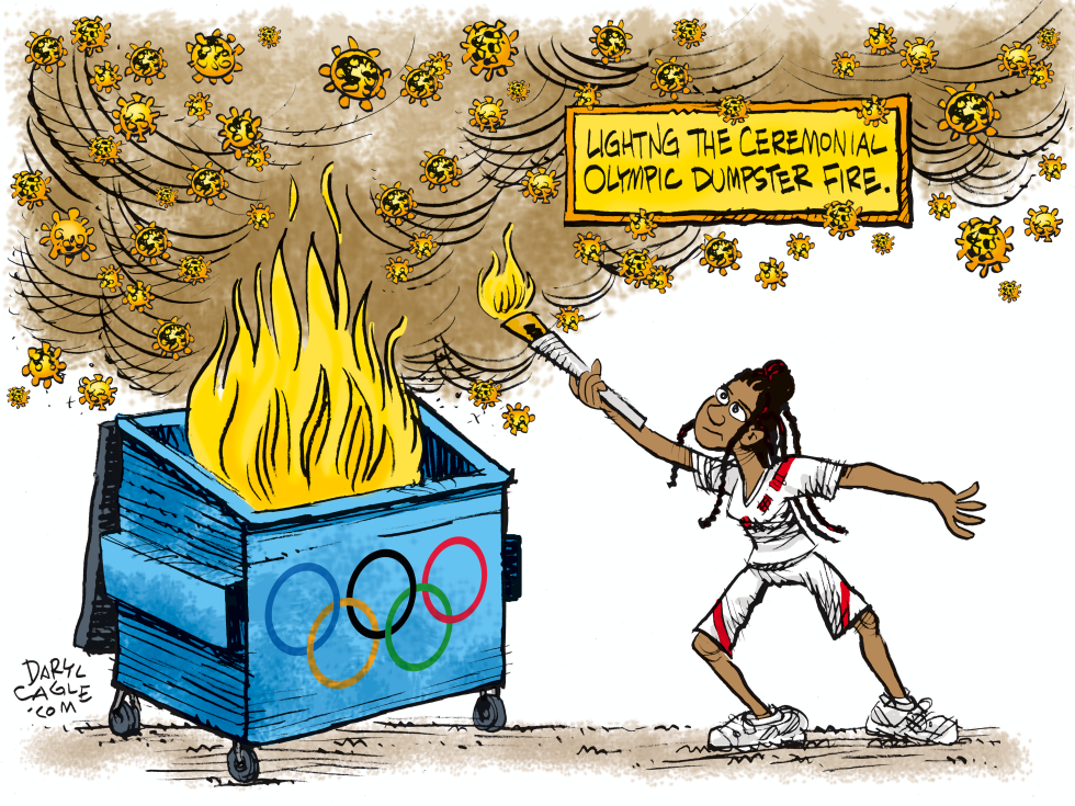 Olympic Dumpster Fire