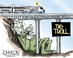 INFRASTRUCTURE BRIDGE TROLL by John Cole