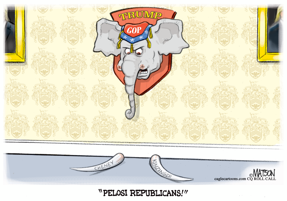 Tuskless Republican Elephant