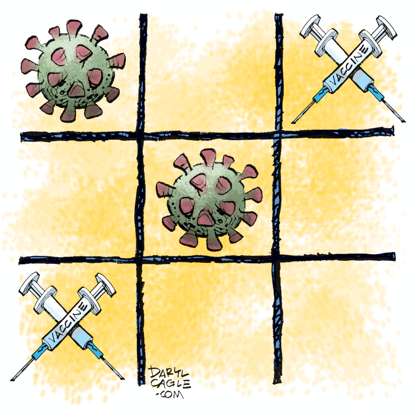 COVID Tic Tac Toe