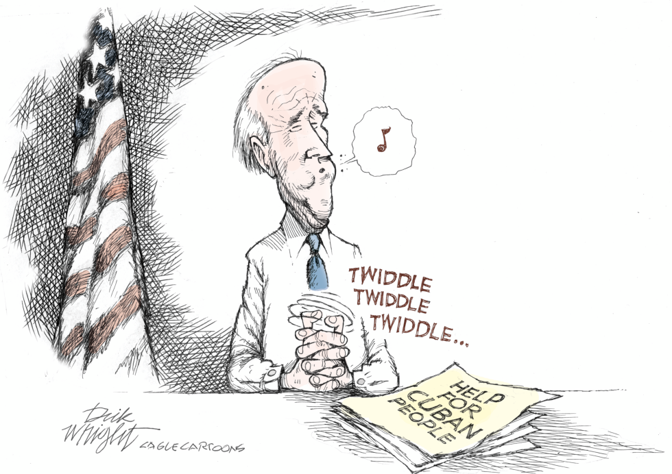 Twiddling His Thumbs