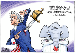 JAN 6TH POINTING FINGERS by Christopher Weyant