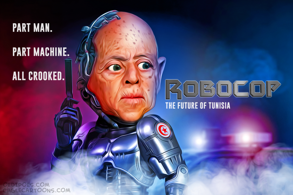 Kais Saied Robocop