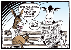 BUTT NOT HERD by Ingrid Rice