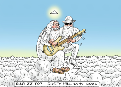 RIP DUSTY HILL by Marian Kamensky