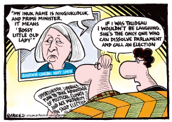 MARY SIMON 1ST INDIGENOUS GOVERNOR GENERAL by Ingrid Rice