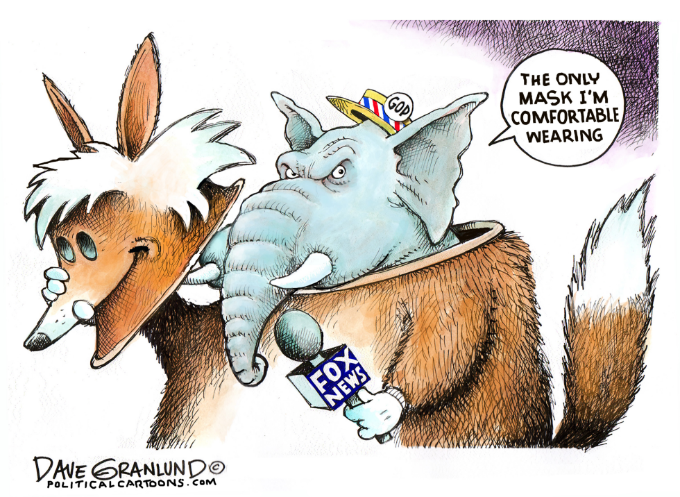 GOP and wearing masks