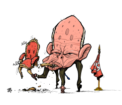 TUNISIAN PRESIDENT KAIS SAIED by Emad Hajjaj