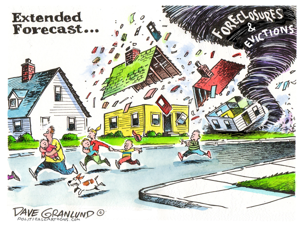 Foreclosures and evictions