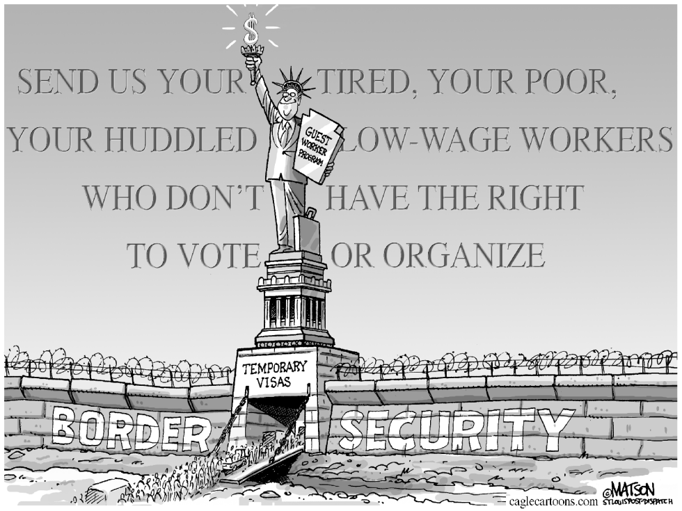 Guest Worker Statue Of Liberty