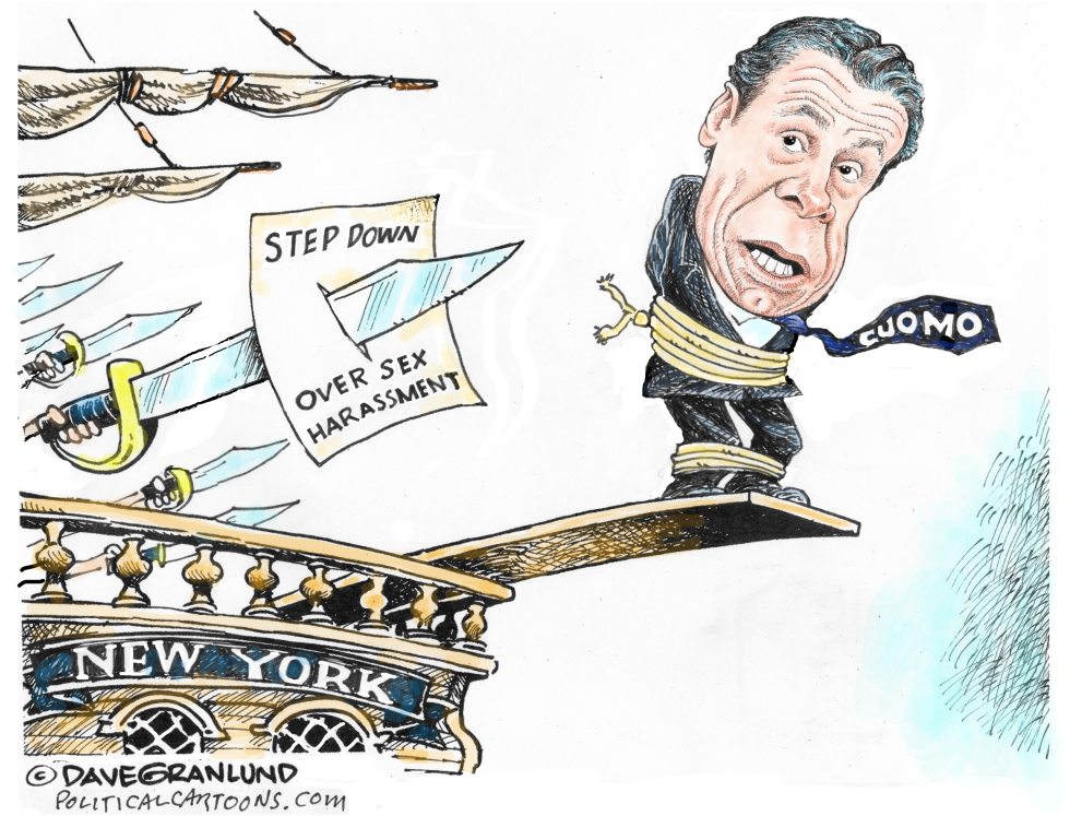 Gov Cuomo and resign demands