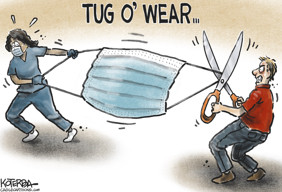 Mask Tug o' War