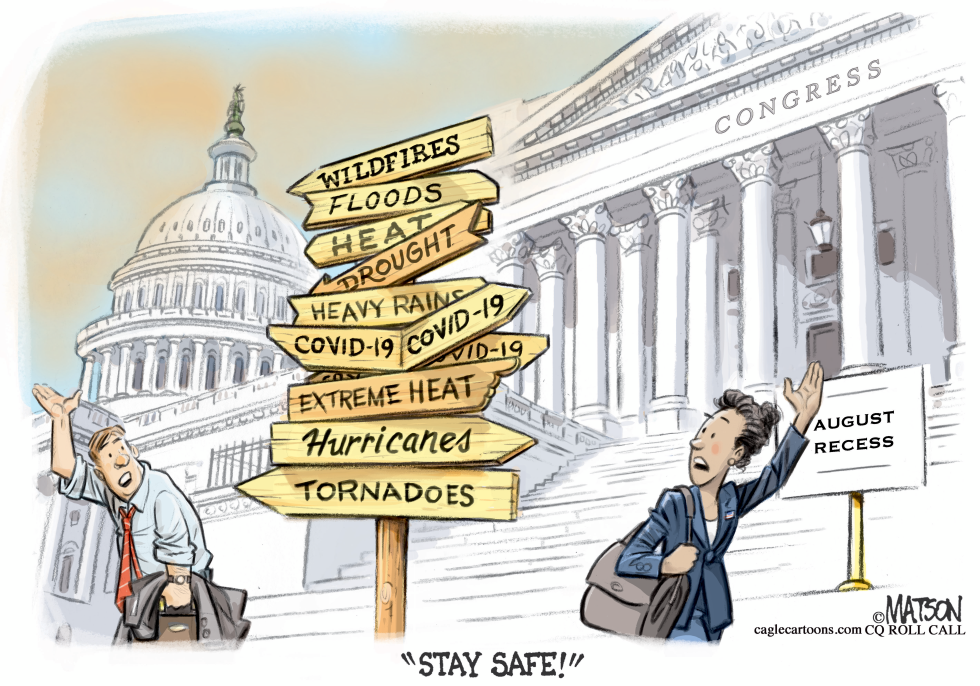 Congress Goes on August Recess